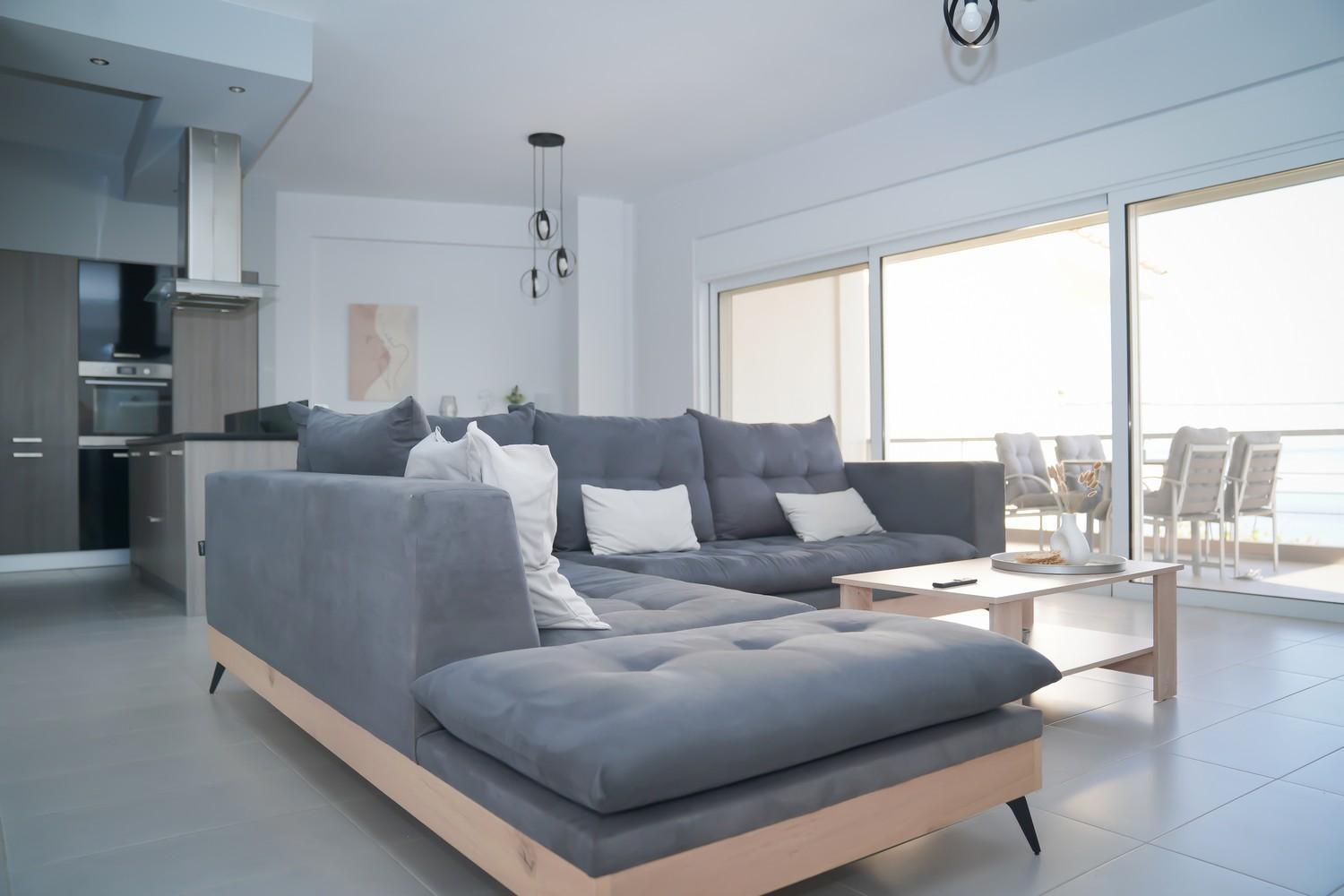 Sea & View Villas Kato Achaḯa Bagian luar foto